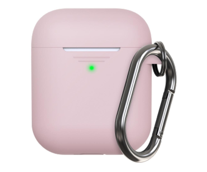 Etui na słuchawki KeyBudz Elevate Keychain do AirPods 1/2 blush pink